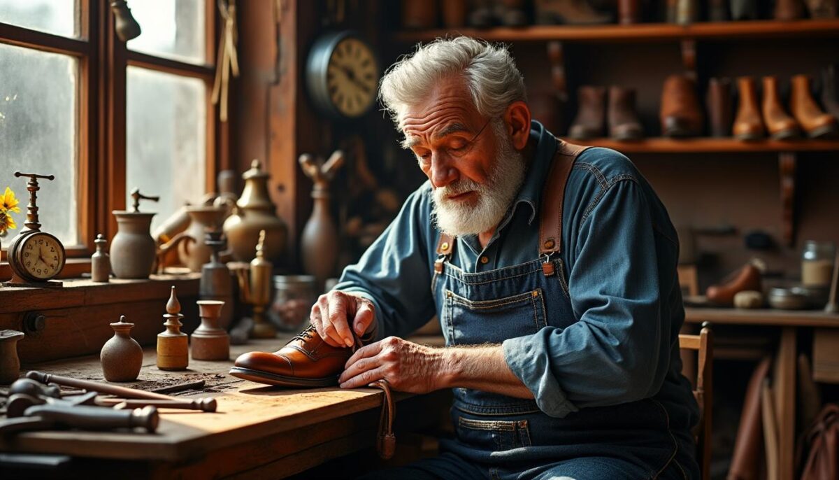découvrez l'histoire inspirante d'un cordonnier qui a choisi de refuser internet et a pourtant réussi à s'enrichir grâce à des méthodes traditionnelles et son savoir-faire unique.
