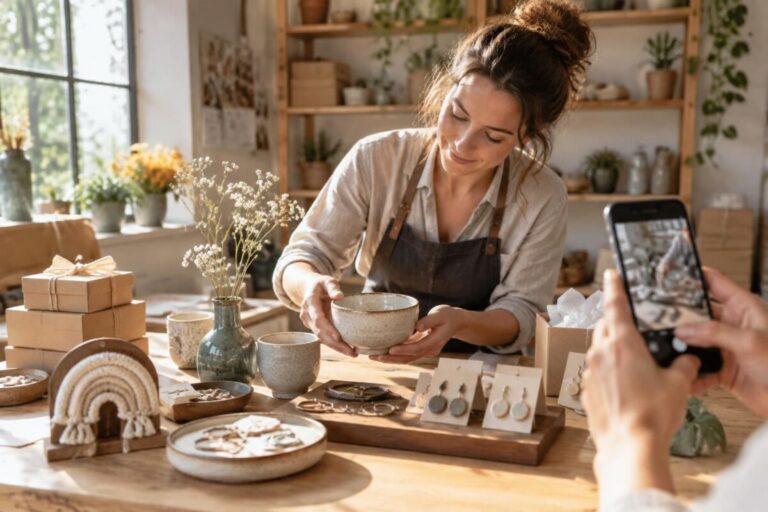 découvre des stratégies simples pour rendre ton artisanat plus visible rapidement, attirer de nouveaux clients et développer une activité plus rentable.